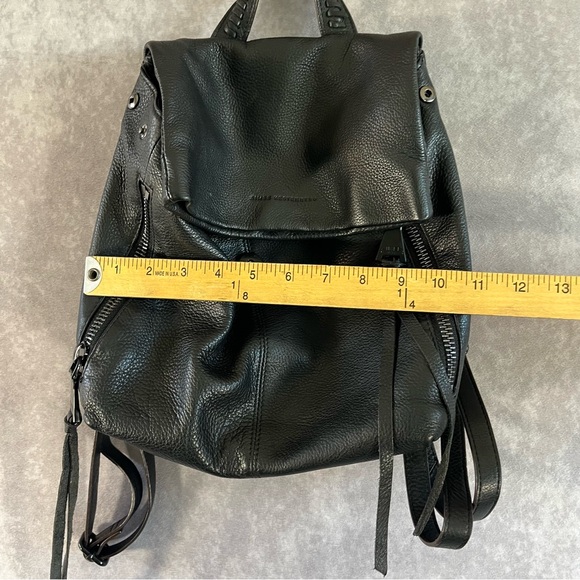 Aimee Kestenberg Backpack Black Pebbled Leather Designer Hobo Bag **See Desc** - Picture 12 of 16
